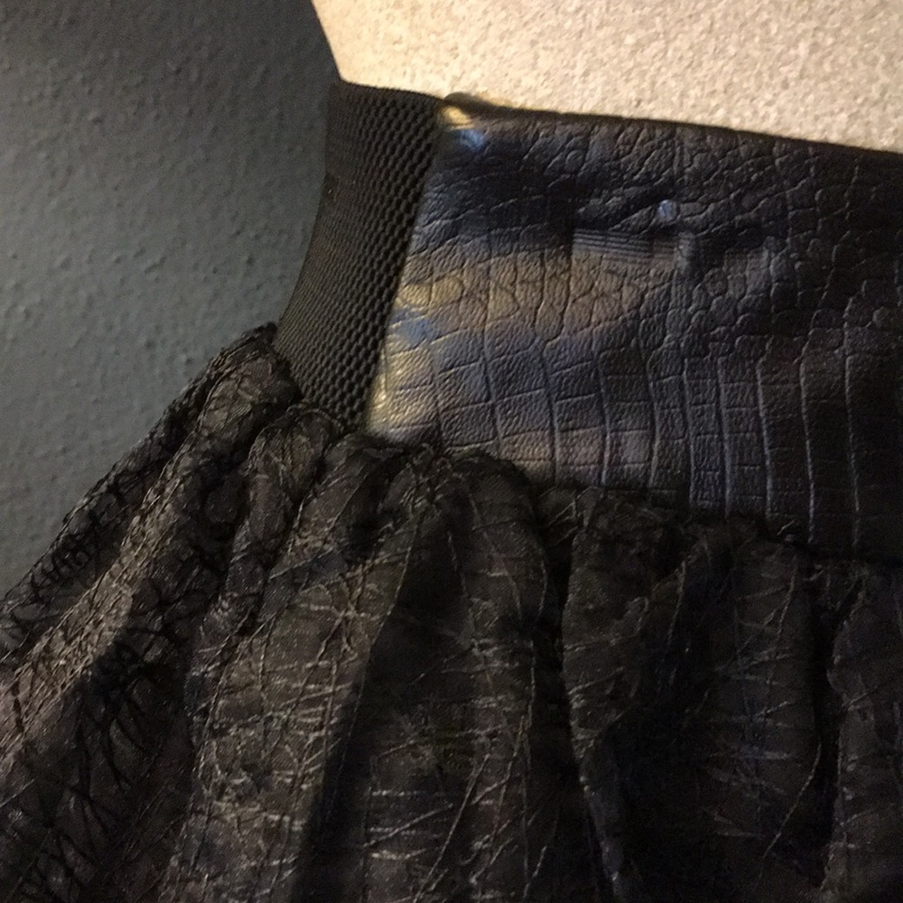 Mesh Layered Full Skirt - Picture 3 of 8
